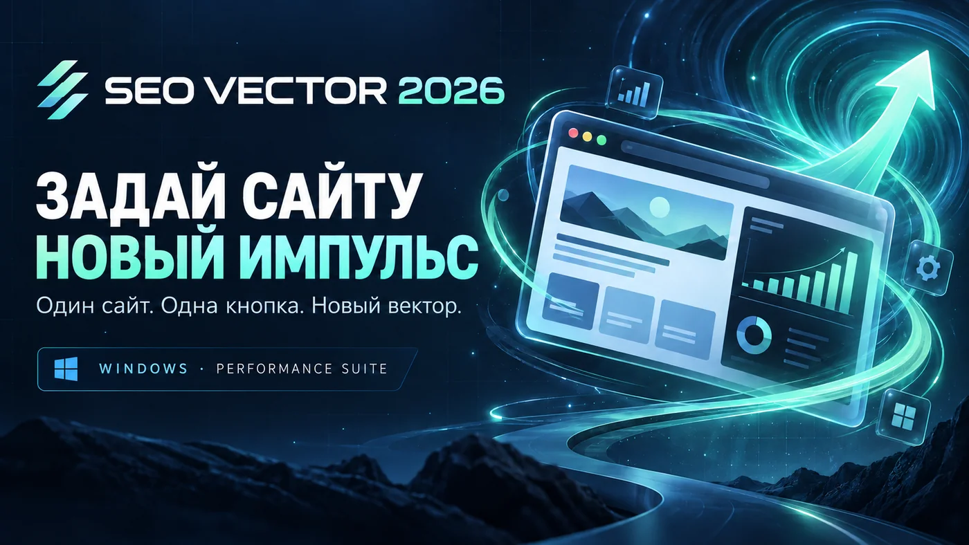 SEO VECTOR 2026: задай сайту новый импульс